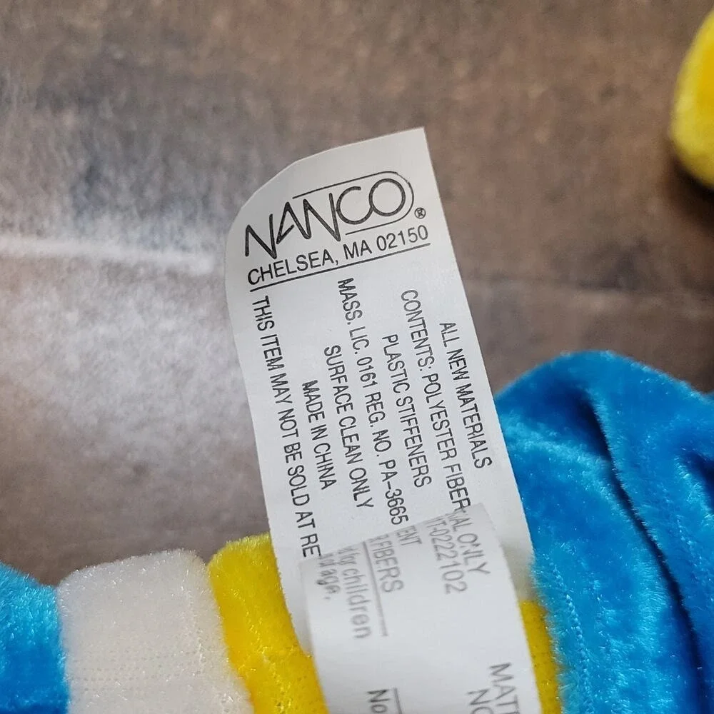 Nanco Simpsons Bart Bartman Vintage 2006 Plush Doll Collectible Stuffed Toy Rare